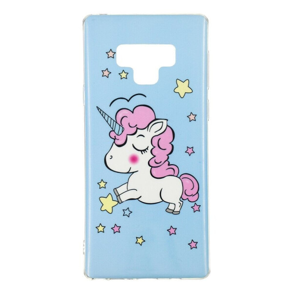 

Силиконовый (TPU) Deexe LumiCase для Samsung Galaxy Note 9 (N960) - Shy Unicorn