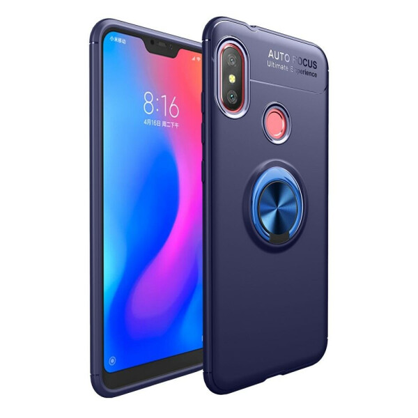 

Защитный чехол UniCase Magnetic Ring для Xiaomi Redmi 6 Pro / Mi A2 Lite - Blue
