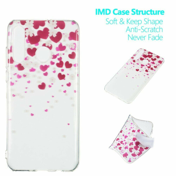 

Силиконовый (TPU) чехол Deexe Pretty Glossy для Huawei P30 Lite - Red Heart