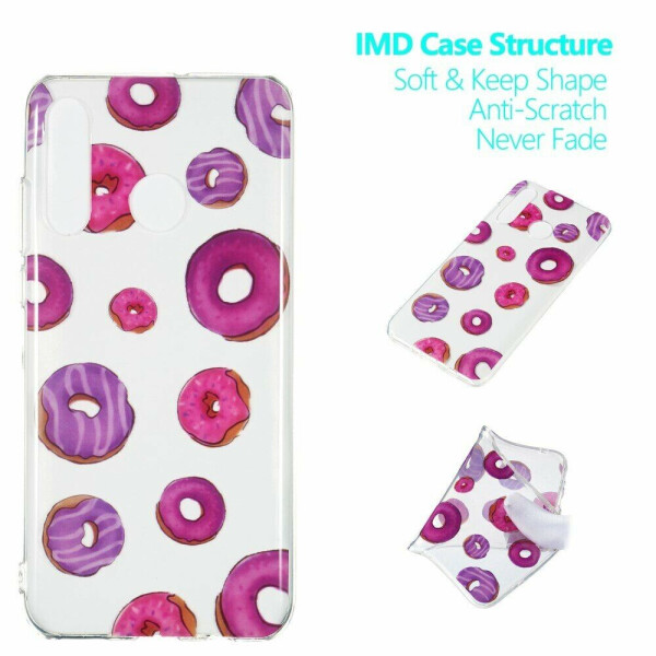 

Силиконовый (TPU) чехол Deexe Pretty Glossy для Huawei P30 Lite - Doughnut