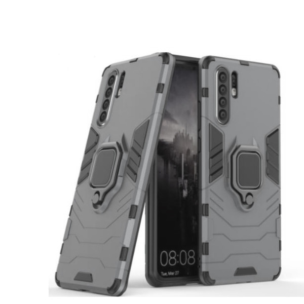 

ударопрочный Transformer Ring под магнитный держатель для Huawei P30 Pro (Серый / Metal slate) (682500)