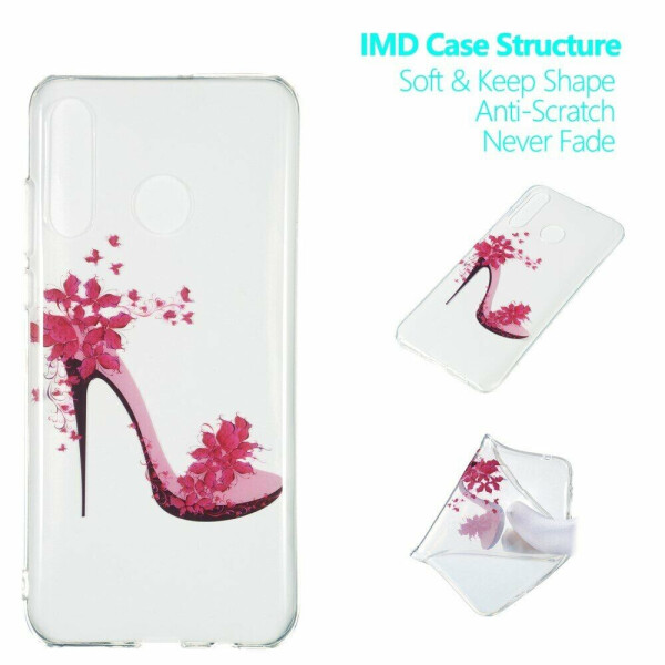 

Силиконовый (TPU) чехол Deexe Pretty Glossy для Huawei P30 Lite - Heeled Shoe