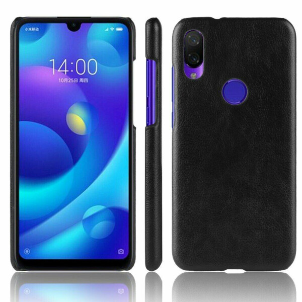 

Защитный чехол Deexe Leather Back Cover для Xiaomi Redmi 7 - Black
