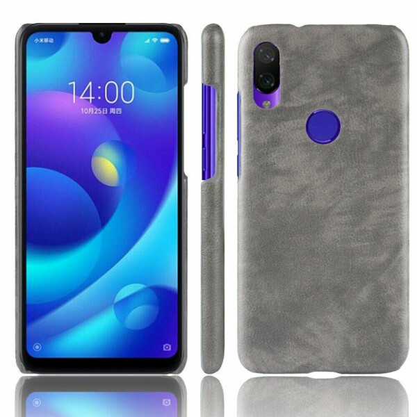 

Защитный чехол Deexe Leather Back Cover для Xiaomi Redmi 7 - Grey