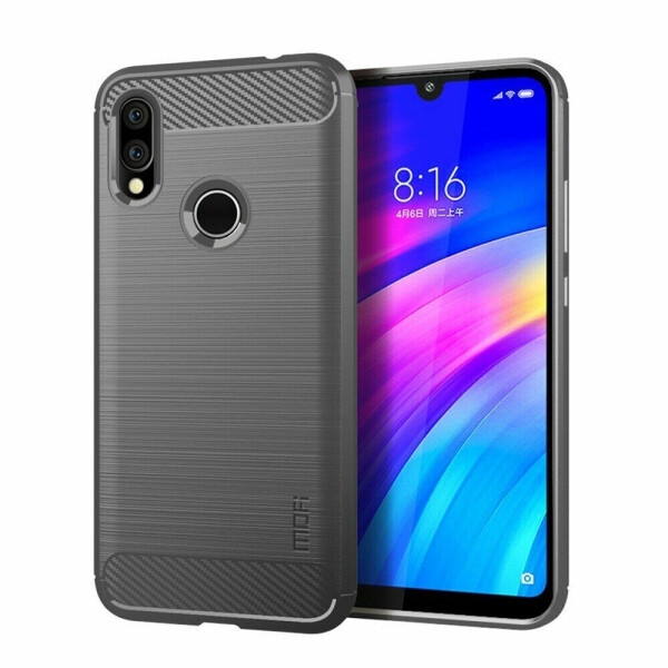 

Защитный чехол MOFI Carbon Fiber для Xiaomi Redmi 7 - Grey