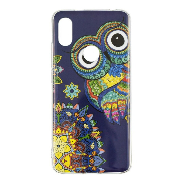 

Силиконовый (TPU) Deexe LumiCase для Xiaomi Redmi S2 - Colorized Owl
