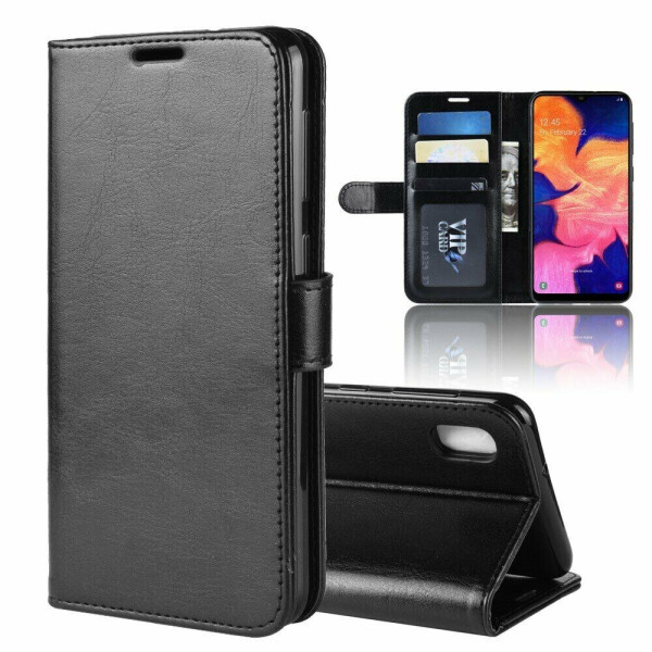 

Чехол-книжка Deexe Wallet Style для Samsung Galaxy A10 (A105) - Black