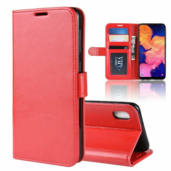 

Чехол-книжка Deexe Wallet Style для Samsung Galaxy A10 (A105) - Red