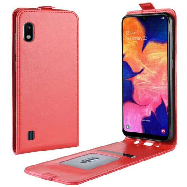 

Чехол Deexe Flip Case для Samsung Galaxy A10 (A105) - Red
