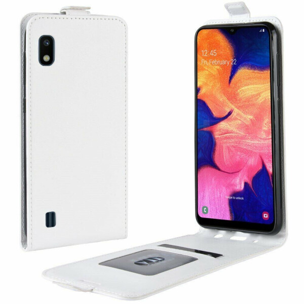 

Чехол Deexe Flip Case для Samsung Galaxy A10 (A105) - White