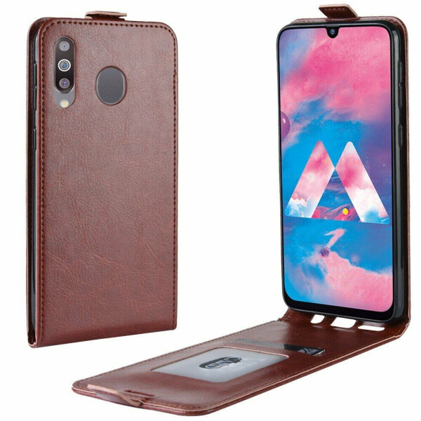 

Чехол Deexe Flip Case для Samsung Galaxy M30 (M305) / A40s (A407) - Brown