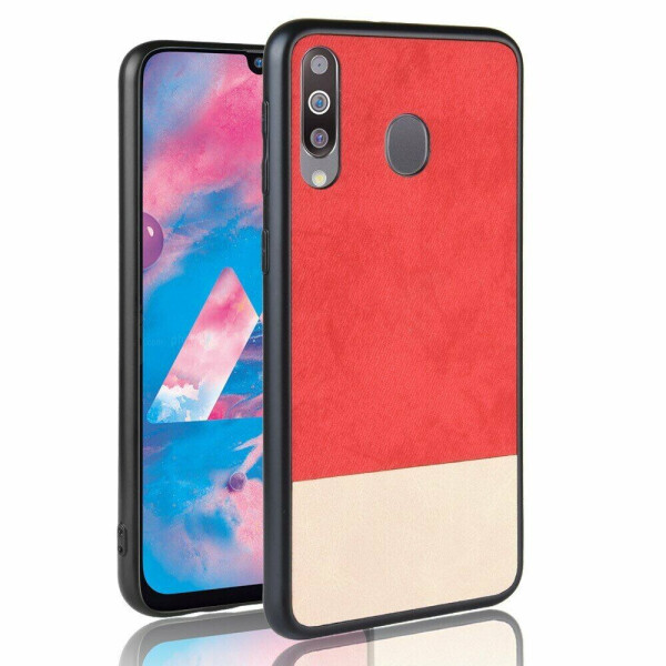 

Защитный чехол Deexe Elegant Series для Samsung Galaxy M30 (M305) / A40s (A407) - Red