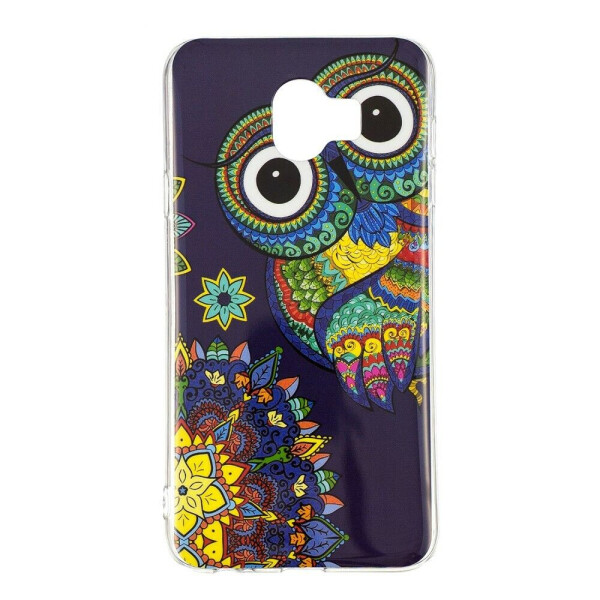 

Чехол силиконовый (TPU) Deexe LumiCase для Samsung Galaxy J6 2018 (J600) - Colorized Owl