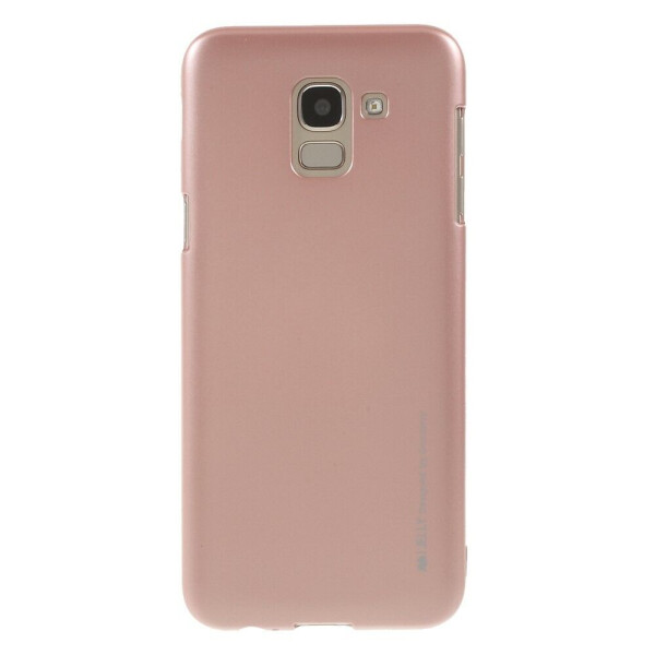 

Силиконовый (TPU) чехол MERCURY iJelly Cover для Samsung Galaxy J6 2018 (J600) - Rose Gold
