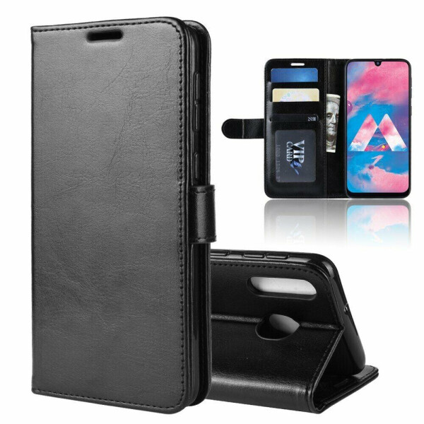 

Чехол-книжка Deexe Wallet Style для Samsung Galaxy M30 (M305) / A40s (A407) - Black