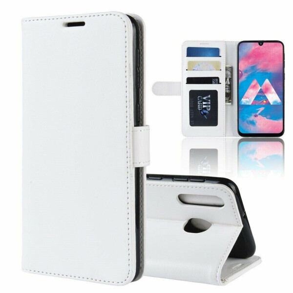 

Чехол-книжка Deexe Wallet Style для Samsung Galaxy M30 (M305) / A40s (A407) - White