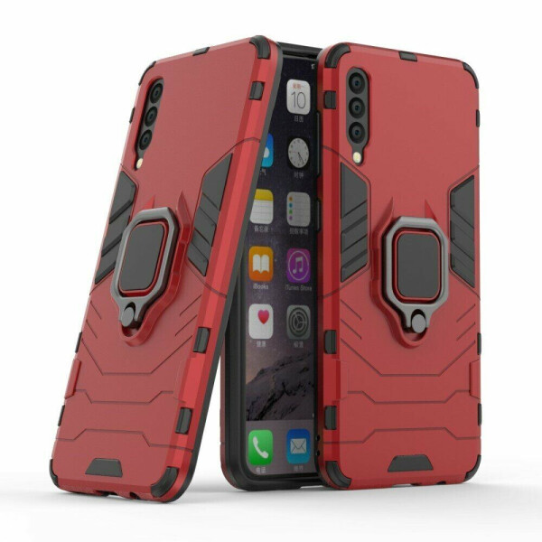 

Защитный чехол Deexe Hybrid Case для Samsung Galaxy A50 (A505) / A30s (A307) / A50s (A507) - Red
