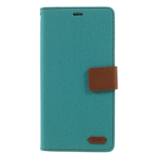 

Чехол-книжка ROAR KOREA Cloth Texture для Samsung Galaxy Note 9 - Green