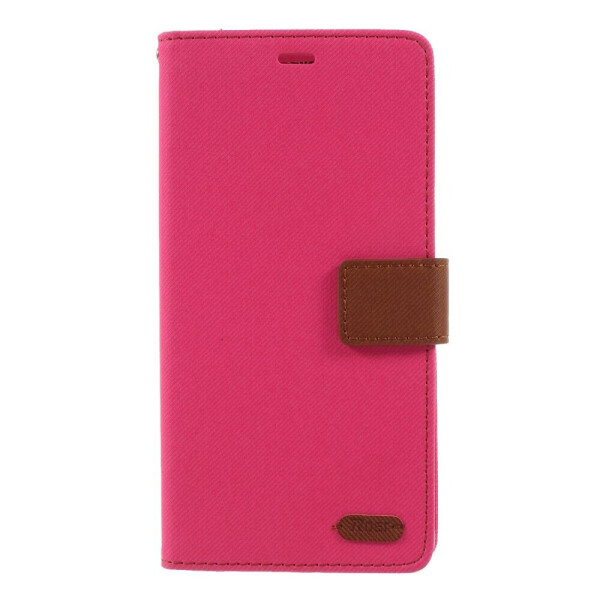 

Чехол-книжка ROAR KOREA Cloth Texture для Samsung Galaxy Note 9 - Magenta
