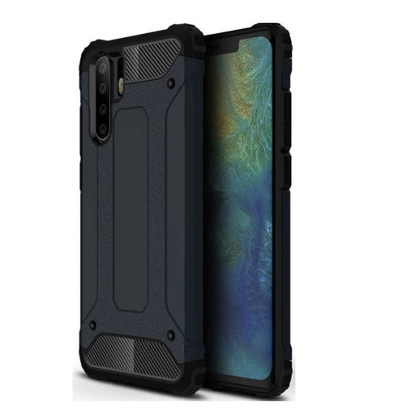 

Чехол бронированный противоударный TPU+PC Immortal для Huawei P30 Pro (Черный) (682755)