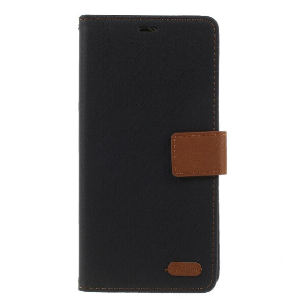 

Чехол-книжка ROAR KOREA Cloth Texture для Samsung Galaxy Note 9 - Black