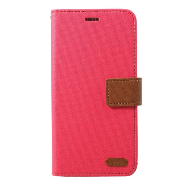 

Чехол-книжка ROAR KOREA Cloth Texture для Samsung Galaxy J4 2018 (J400) - Magenta