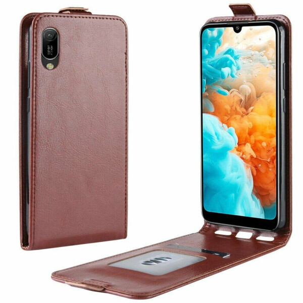 

Чехол Deexe Flip Case для Huawei Y6 2019 - Brown