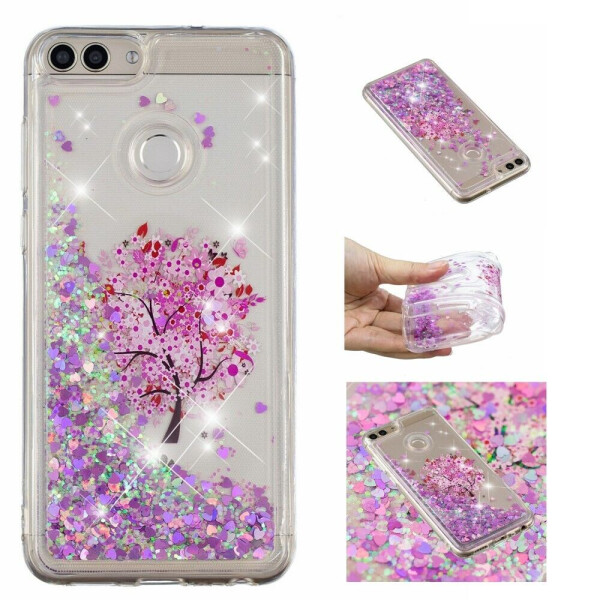 

Силиконовый (TPU) чехол Deexe Fashion Glitter для Huawei Y6 2018 - Apricot Tree
