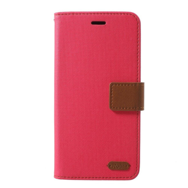 

Чехол-книжка ROAR KOREA Cloth Texture для Samsung Galaxy J6 2018 (J600) - Magenta