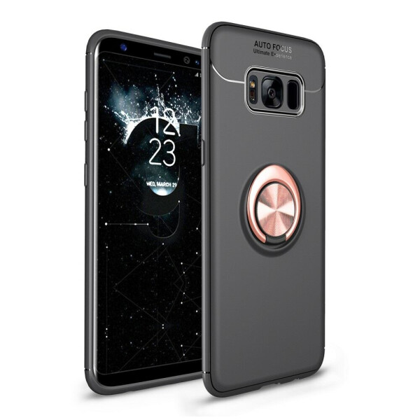 

Защитный чехол UniCase Magnetic Ring для Samsung Galaxy S8 (G950) - Black / Rose Gold