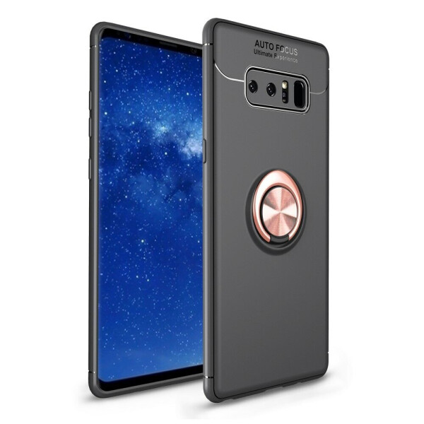 

Защитный чехол UniCase Magnetic Ring для Samsung Galaxy Note 8 (N950) - Black / Rose Gold