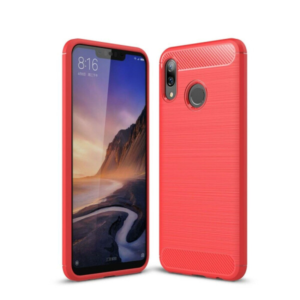 

Защитный чехол UniCase Carbon для Huawei Nova 3 - Red