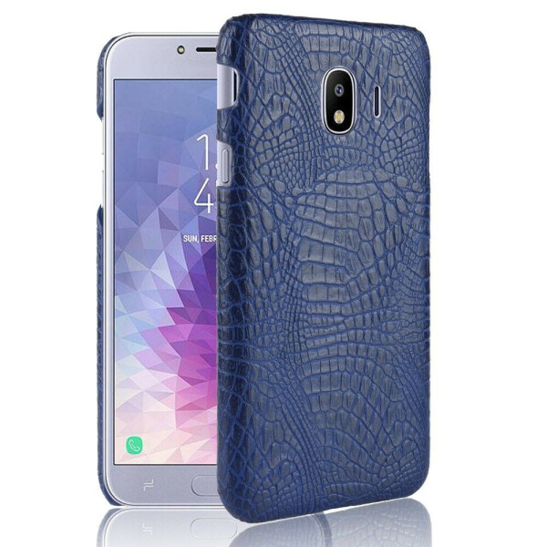 

Пластиковый чехол Deexe Croco Style для Samsung Galaxy J4 2018 (J400) - Blue