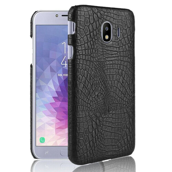 

Пластиковый чехол Deexe Croco Style для Samsung Galaxy J4 2018 (J400) - Black