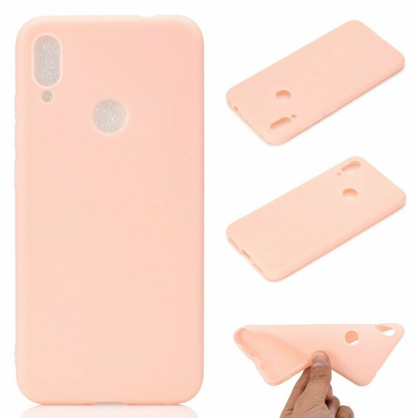 

Силиконовый (TPU) чехол Deexe Matte Case для Xiaomi Redmi Note 7 / Note 7 Pro - Pink
