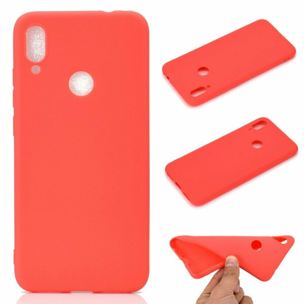

Силиконовый (TPU) чехол Deexe Matte Case для Xiaomi Redmi Note 7 / Note 7 Pro - Red