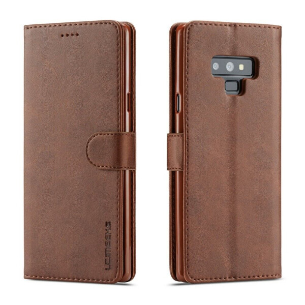 

Чехол LC.IMEEKE Wallet Case для Samsung Galaxy Note 9 - Brown