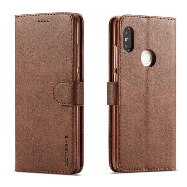 

Чехол LC.IMEEKE Wallet Case для Xiaomi Redmi Note 5 Pro - Brown