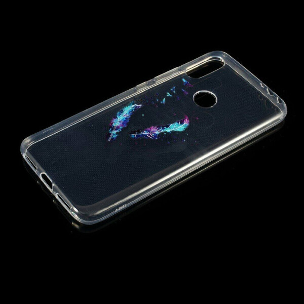 

Силиконовый (TPU) чехол Deexe Pretty Glossy для Xiaomi Redmi 7 - Feather and Bird