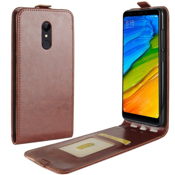 

Чехол Deexe Flip Case для Xiaomi Redmi 5 - Brown