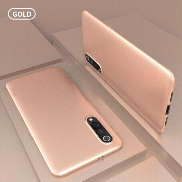 

Силиконовый (TPU) чехол X-LEVEL Matte для Xiaomi Mi 9 - Gold