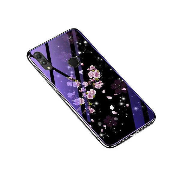 

TPU+Glass Fantasy с глянцевыми торцами для Huawei Honor Play (Цветение) (682955)