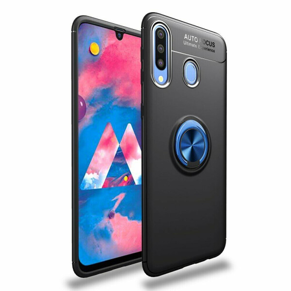 

Защитный чехол UniCase Magnetic Ring для Samsung Galaxy A30 (A305) / A20 (A205) - Black / Blue