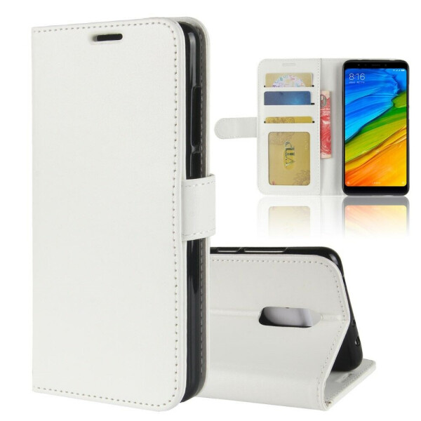

Чехол-книжка Deexe Wallet Style для Xiaomi Redmi 5 - White