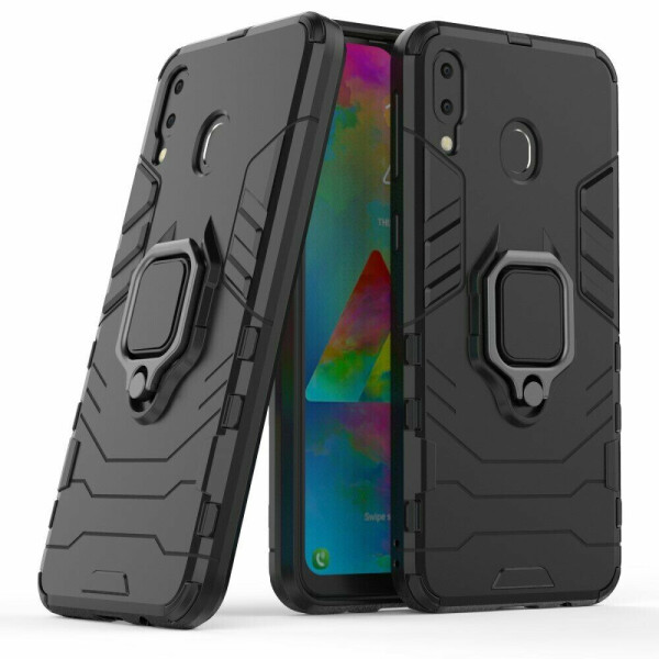 

Защитный чехол Deexe Hybrid Case для Samsung Galaxy M20 (M205) - Black