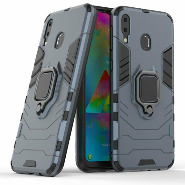 

Защитный чехол Deexe Hybrid Case для Samsung Galaxy M20 (M205) - Blue