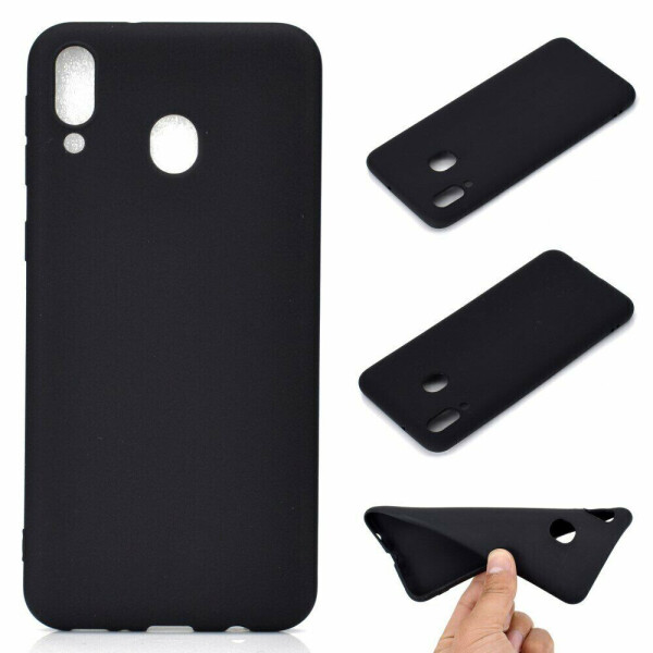 

Силиконовый (TPU) чехол Deexe Matte Case для Samsung Galaxy M20 (M205) - Black