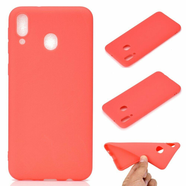 

Силиконовый (TPU) чехол Deexe Matte Case для Samsung Galaxy M20 (M205) - Red