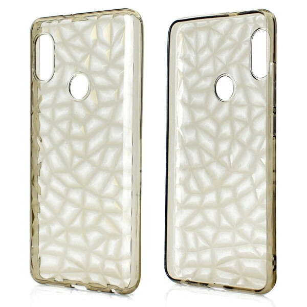 

Силиконовый (TPU) чехол UniCase 3D Diamond Grain для Xiaomi Redmi Note 5 Pro - Grey