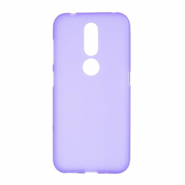 

Силиконовый (TPU) чехол Deexe Matte Case для Nokia 4.2 - Purple